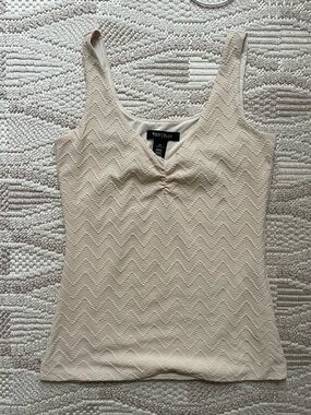 White House, black market nude tank top